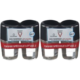 VICHY HOMME Déodorant anti transpirant anti-traces protection chemise Roll-On
