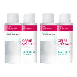 Eau Précieuse Lotion Purifiante Nettoyante  Lot de 2x375ml