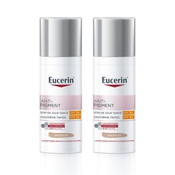 Eucerin ANTI-PIGMENT Soin de Jour Teinté Médium SPF 30 2x50 ml