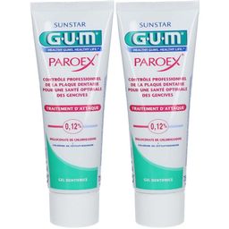 Gum® Paroex 0.12% gel dentifrice anti-plaque