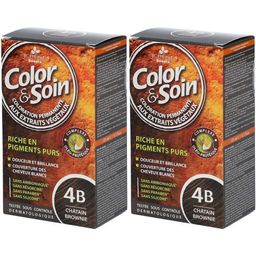 Les 3 Chênes® Color & Soin® 4B chatain brownie