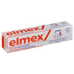 elmex® Dentifrice sans menthol Protection caries