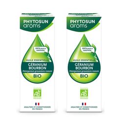 Phytosun Arôms Huile Essentielle Bio Géranium Bourbon 10ml -10%* avec le code : AP1026