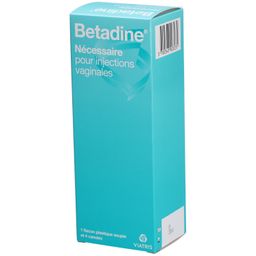 Bétadine - Nécessaire pour injections vaginales - 1 Flacon Plastique Souple avec Canule