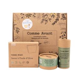 Comme Avant Coffret soin homme zéro déchet