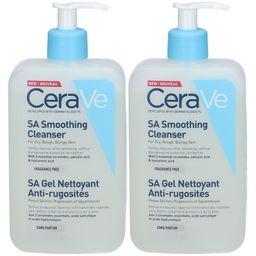 CeraVe Gel Nettoyant Sa Anti-rugosités pour les peaux sèches et rugueuses 473 ml