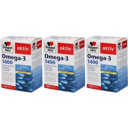 Doppelherz® aktiv Omega-3 1400 Avec du concentré d’oméga-3​