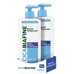 Cicabiafine Baume Corps Hydratant Réparateur Peaux Très Sèches 400ml