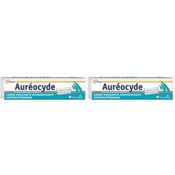 AUREOCYDE - Crème apaisante assainissante - Antibactérienne - Libération prolongée - Tube 15g