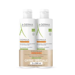 A-DERMA - Exomega Control Gel Moussant Émollient Peau Atopique