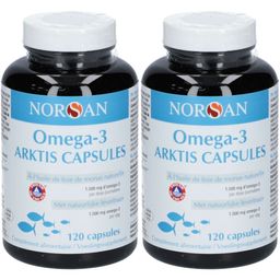 NORSAN Omega-3 ARKTIS CAPSULES Huile de foie de morue naturelle