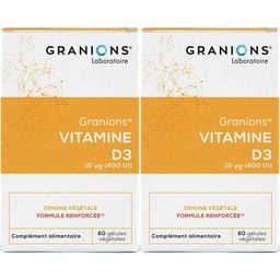 Laboratoire des Granions® Vitamine D3 végétale 10 µg