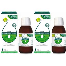 Phytosun Arôms Sirop Gorge et Cordes Vocales 150ml
