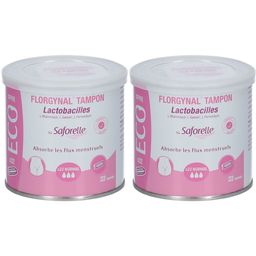 SAFORELLE Florgynal Tampon Lactobacilles x2