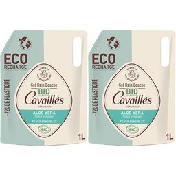Rogé Cavaillès Gel Bain Douche certifié Bio Aloe Vera Éco-recharge