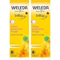 WELEDA Baby Crème protectrice Visage au Calendula Bio