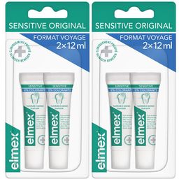 elmex® Sensitive Dentifrice tubes de voyage