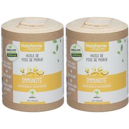 Nat & Form Ecocert® Huile de foie de morue