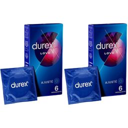 Durex Préservatifs Love - 6 Préservatifs Faciles à mettre