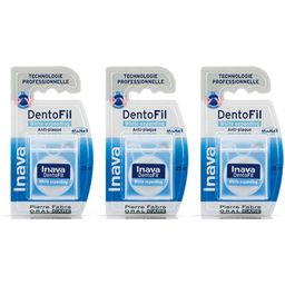 Inava Dentofil fil dentaire ciré white expanding