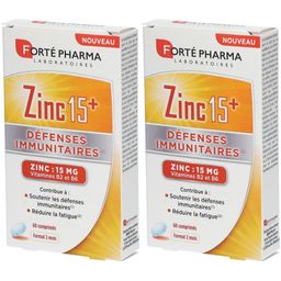 Forté Pharma Zinc 15+ Défenses Immunitaires