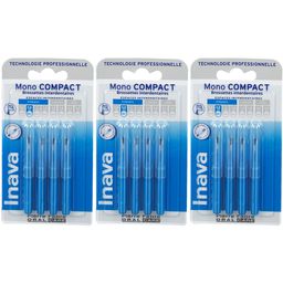 Inava Mono COMPACT Brossettes interdentaires ISO 1 Taille 0,8 mm