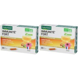 Naturland IMMUNITÉ FORT Gelée Royale Ampoules