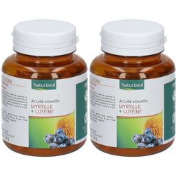 Naturland Acuité Visuelle Myrtille +Lutéine