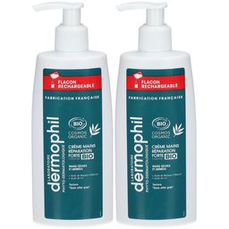 DERMOPHIL Crème Mains Bio Réparation Forte Flacon Pompe