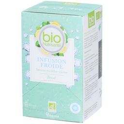 VITAVEA BioNutrisanté Infusion Froide Boost Saveur Menthe Citron en sachet