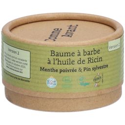 Comme Avant Baume à barbe à l'huile de ricin - Menthe poivrée et Pin sylvestre