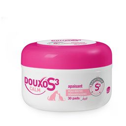 Douxo S3 Calm Pads - Lingettes apaisantes pour peau irritée des chiens et chats