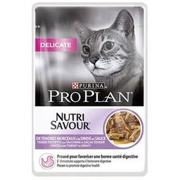PURINA® Pro Plan Adult Delicate Digestion - Aliment humide à la dinde pour Chat