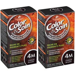 Les 3 Chênes Color & soin 4M châtain acajou