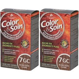 Les 3 Chênes Color & Soin Coloration 7GC blond doré cuivré