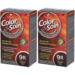 Les 3 Chênes Color & Soin Coloration 9R rouge feu