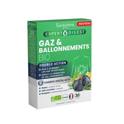 Santarome BIO Expert Digest Gaz & Ballonnements charbon actif