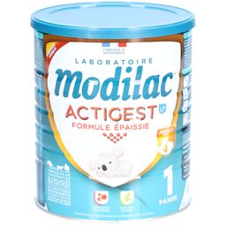 MODILAC Poudre Lait Bébé Actigest Formule Epaissie 0 - 6 Mois