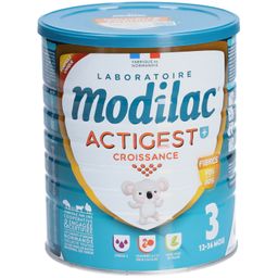Modilac Actigest+ Croissance 3 - Lait infantile 12-36 mois