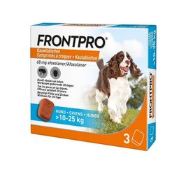 FRONTPRO Anti puces et tiques chiens 10-25 kg