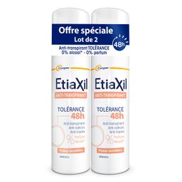 ETIAXIL Anti-Transpirant Tolérance 48h x2