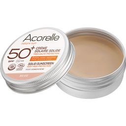 Acorelle Crème Solaire Solide Beige SPF50+