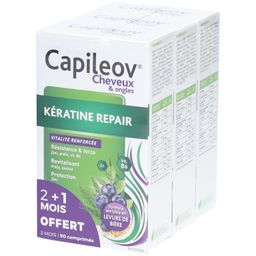 Nutreov Capileov Kératine Repair cheveux ongles levure de bière