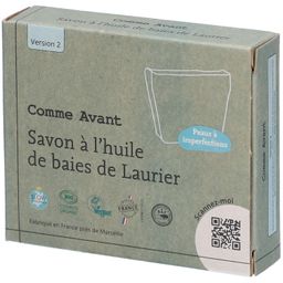 Comme Avant Savon à l'huile de baies de laurier et argile verte