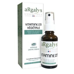 Argalys Vitamine D3 végétale en spray