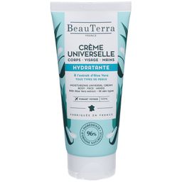 Beauterra Crème Universelle Hydratante Aloe Vera Visage Corps Mains