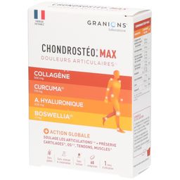 Granions Chondrostéo Max - Collagène, Curcuma & Acide hyaluronique