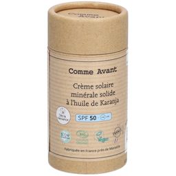 Comme Avant Crème solaire minérale solide SPF50