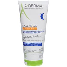 A-Derma Exomega Control Crème Nuit Emolliente Réparatrice