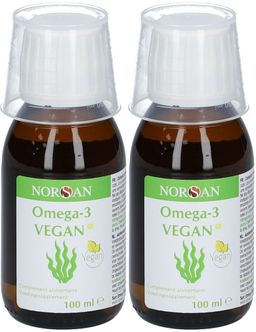 NORSAN Omega-3 VEGAN Huile d'algue Citron